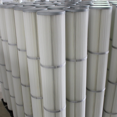 Weiße industrielle Luftfilter-Patronen/Staub-Kollektor-Patronen-Filter