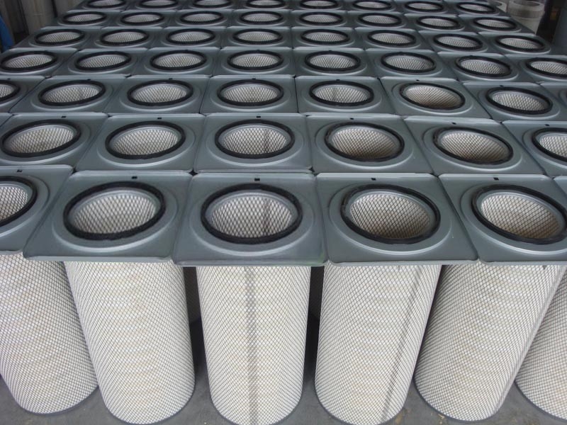 Zementindustrie-falteten industrielle Luftfilter-Patronen/Filtertüte-Staub-Kollektoren