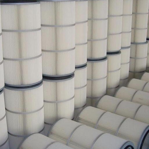 Weiße industrielle Luftfilter-Patronen/Staub-Kollektor-Patronen-Filter