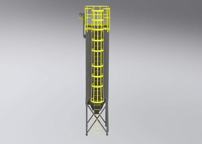 Feinpartikel-Staub-Kollektor in Zementfabrik-Taschen-Art 0,75 - Energie 5.5kw