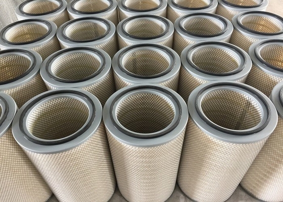 Zellulose-Polyester-Mischungs-Papier Staub-Kollektor-Patronen-Filter Hochspg 6316 fasten Abbau